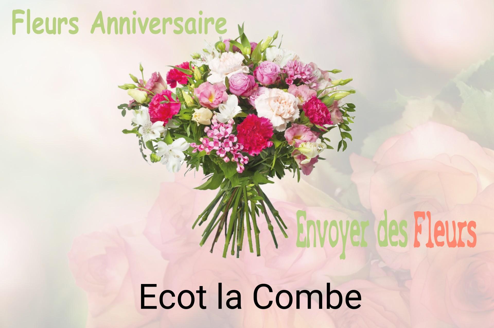 Bouquet de fleurs d’anniversaire livré à Ecot-la-Combe